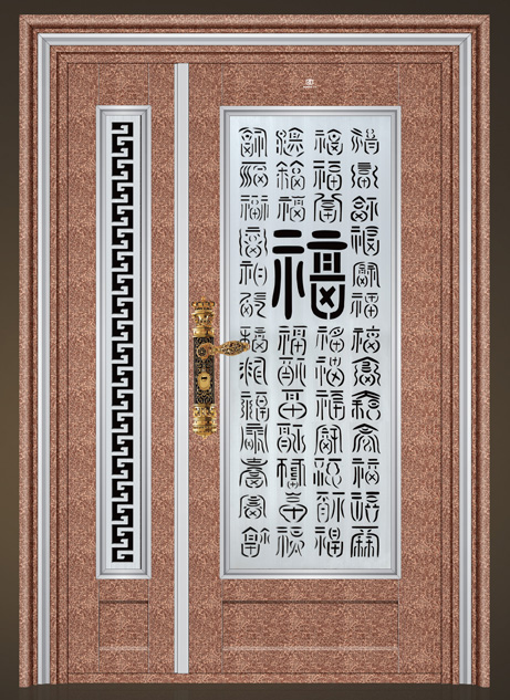 门业图片-防盗门-WNS荣高维纳斯系列不锈钢门 铝合金玻璃门 WNS-615荣高维纳斯系列不锈钢门 铝合金玻璃门 WNS-615图片